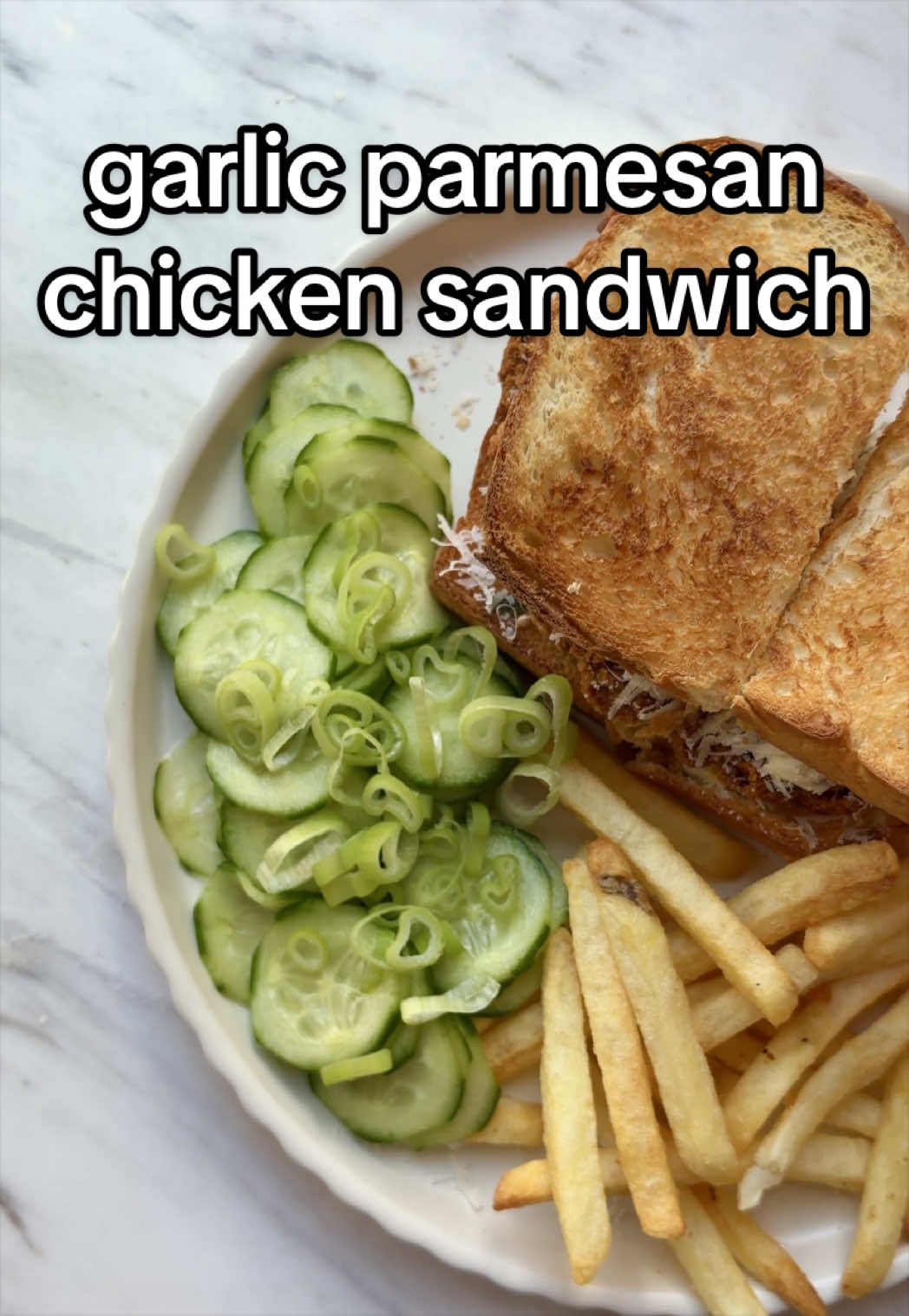 Garlic Parmesan Chicken Sandwich