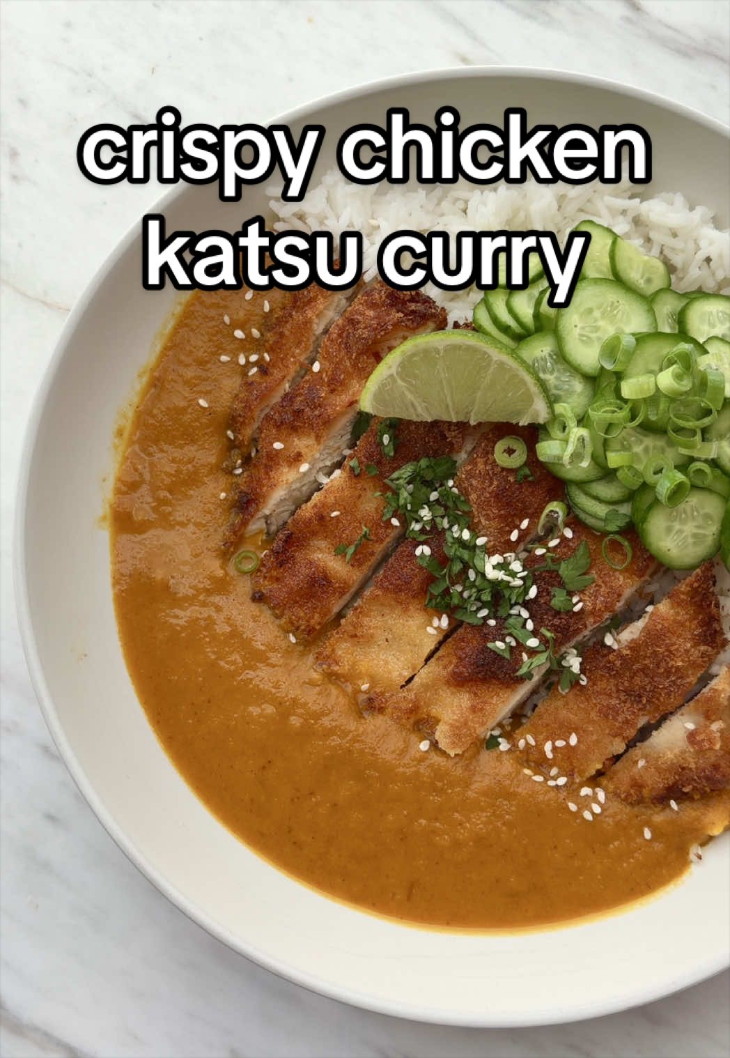 Katsu Curry with Crispy Chicken