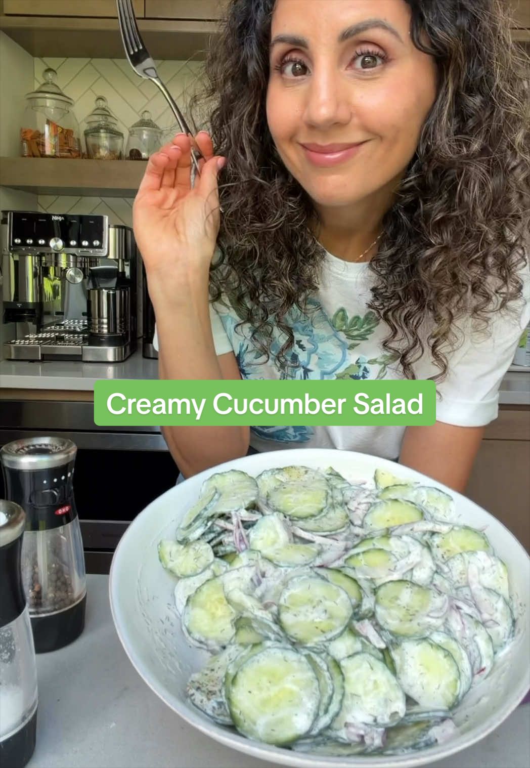 Creamy Cucumber Salad