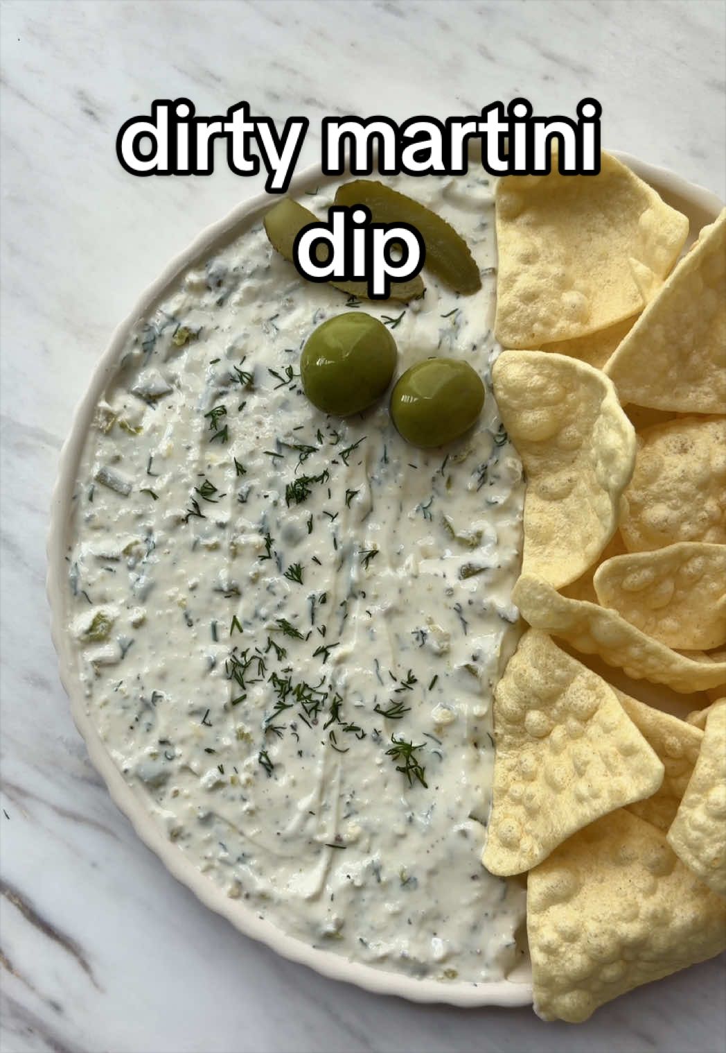 Dirty Martini Dip