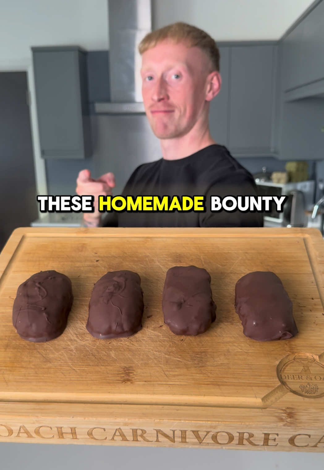 Healthy Homemade Bounty Bars