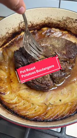 Pot Roast Pomme Boulangere