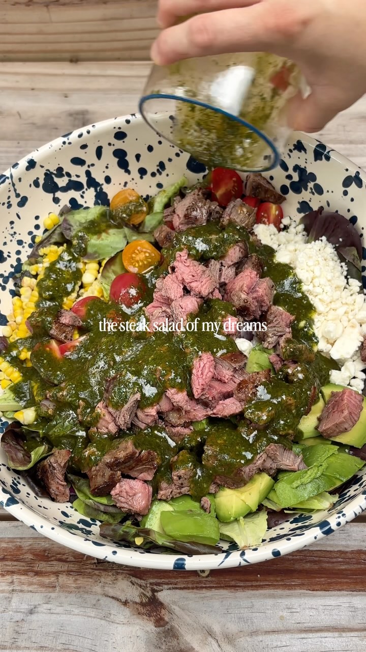 Steak Salad with Chimichurri Vinaigrette