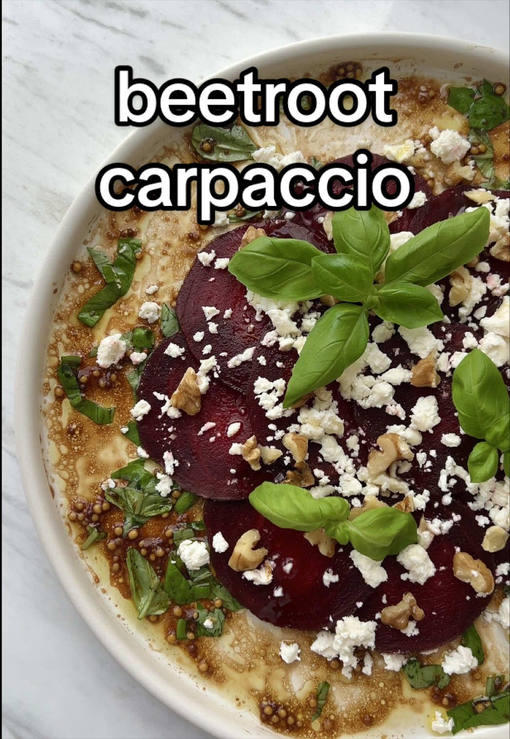 Beetroot Carpaccio