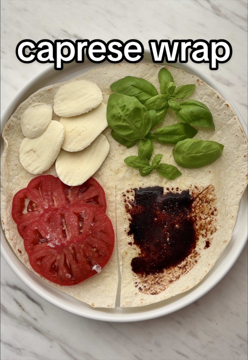 Caprese Salad Wrap
