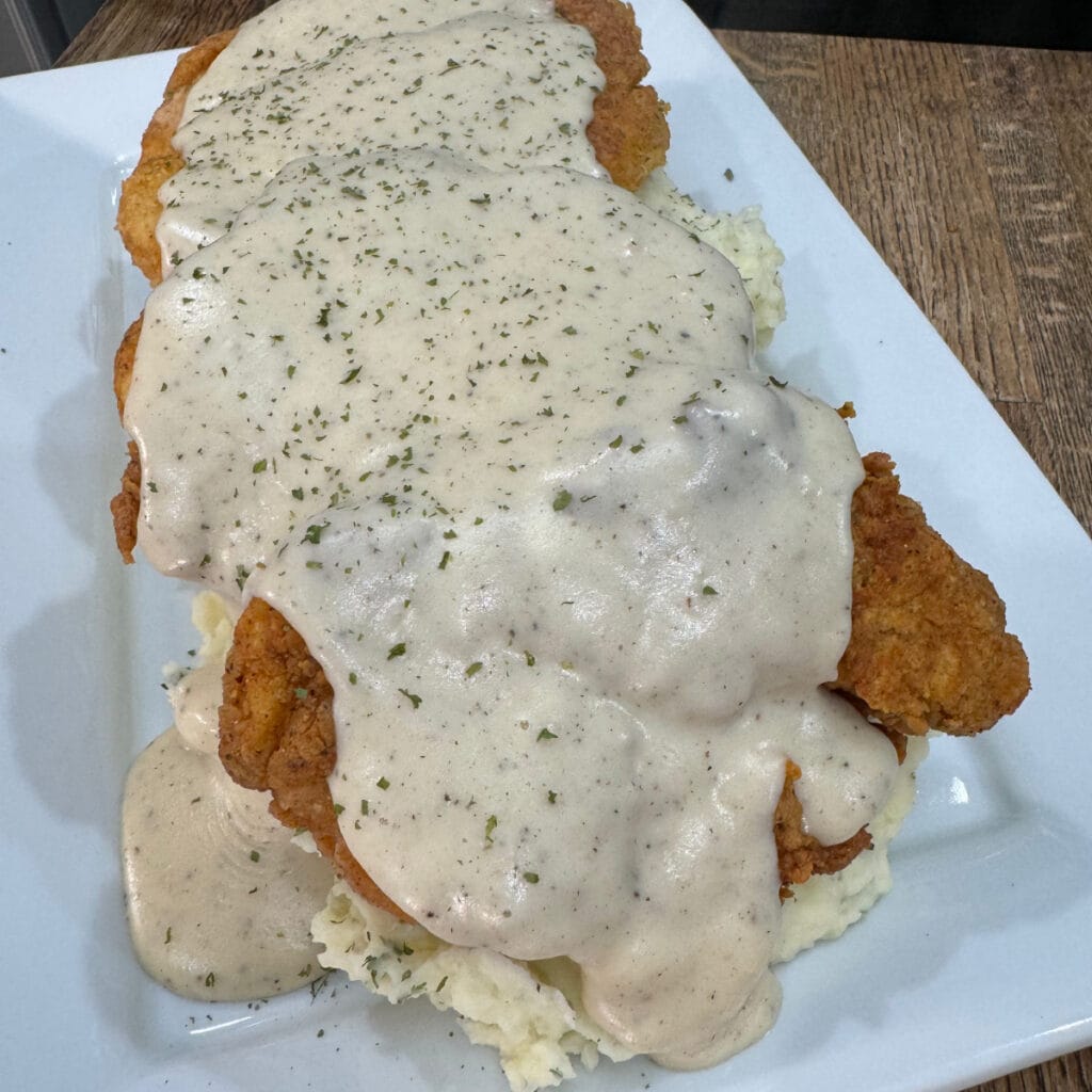 Country Fried Chicken and Gravy
