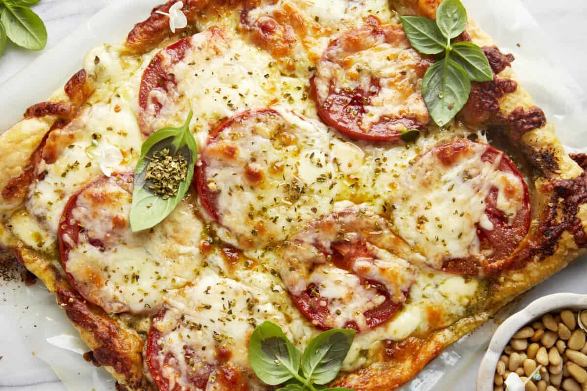 Tomato Pesto Puff Pastry
