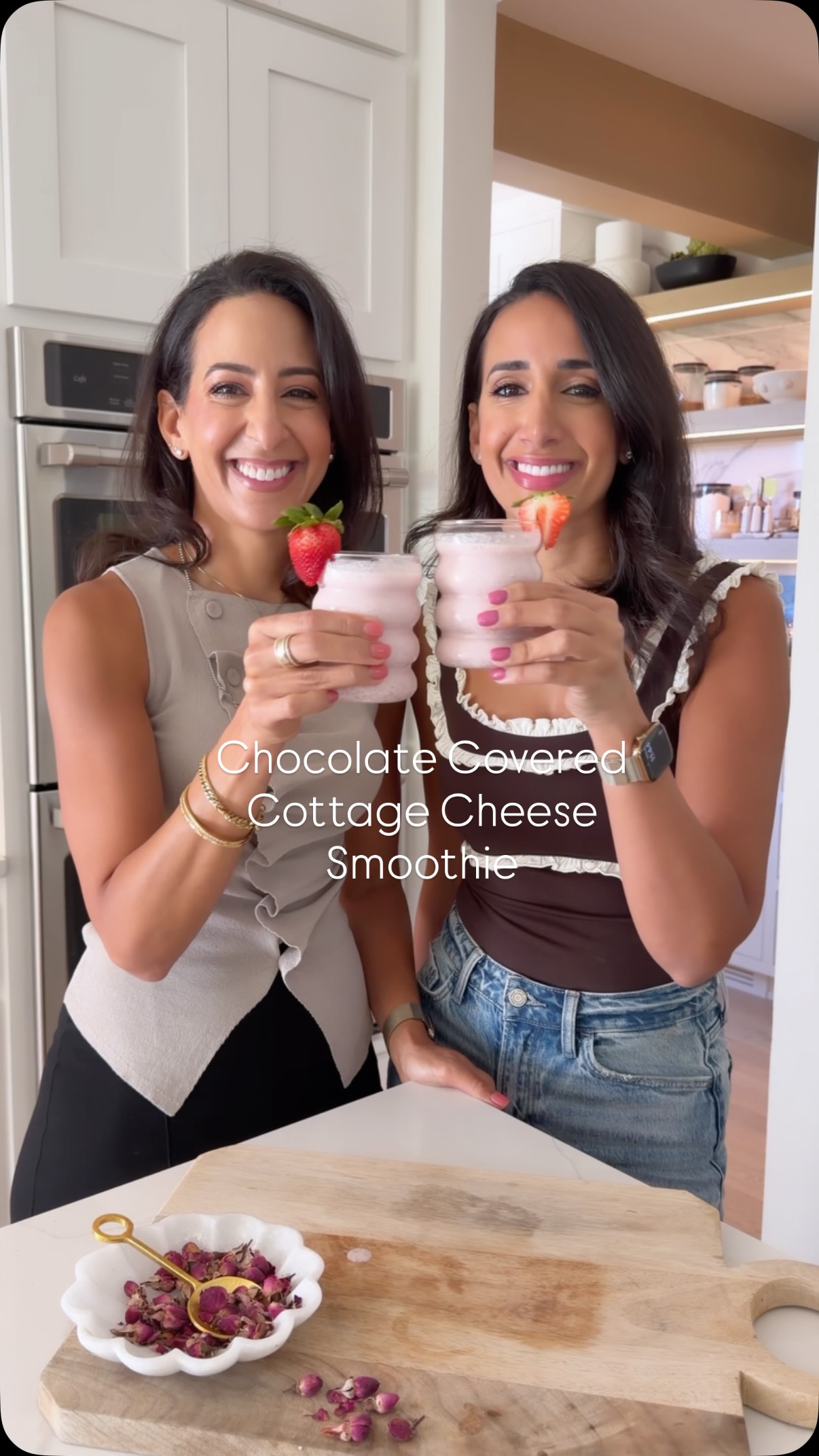 Chocolate Covered Strawberry Smoothie