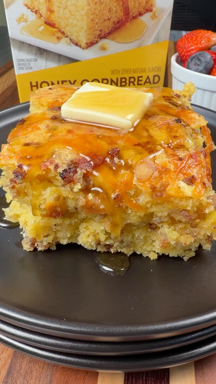 Cornbread Breakfast Casserole