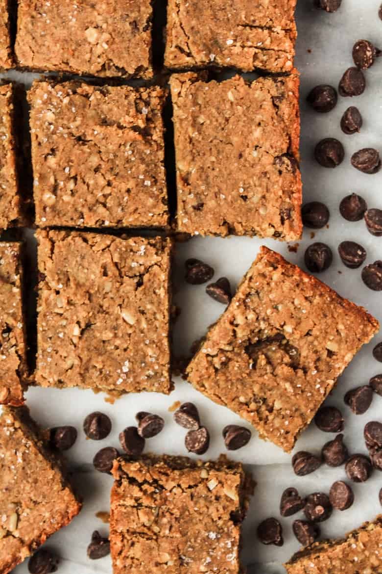 Homemade Nut Free Protein Bars with Chickpeas
