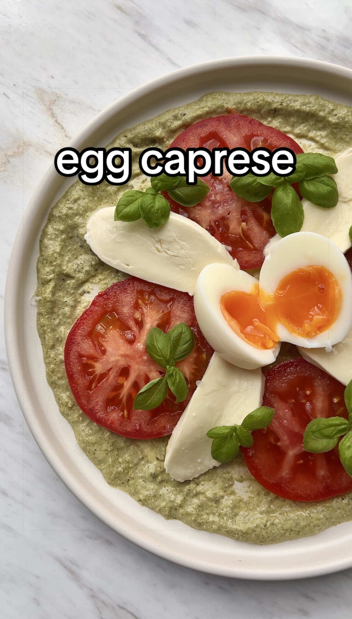 Egg Caprese Salad