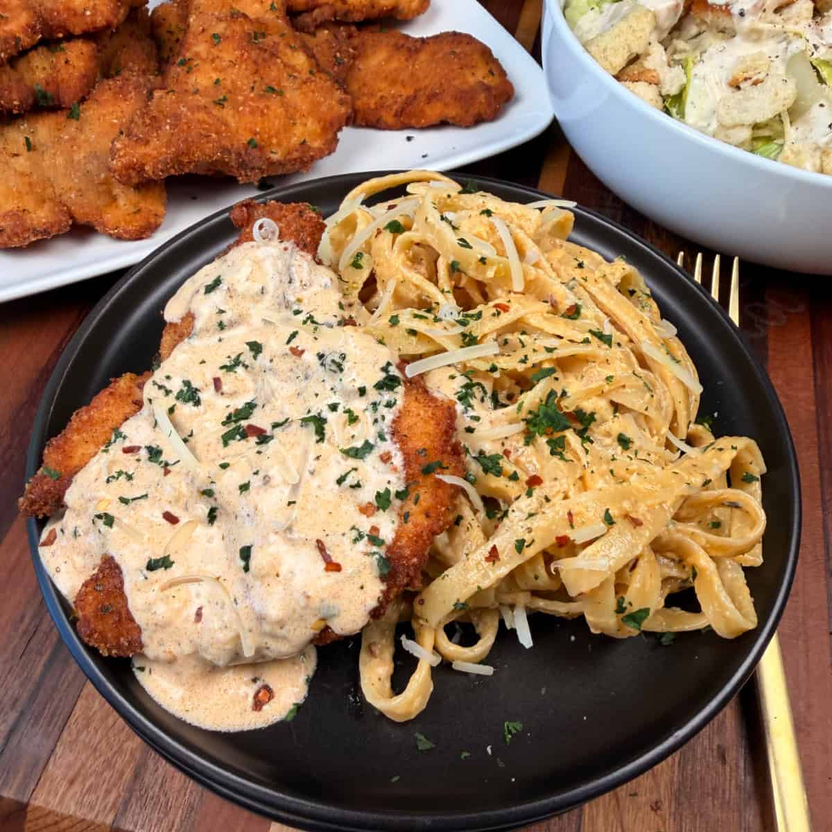 Spicy Alfredo Pasta